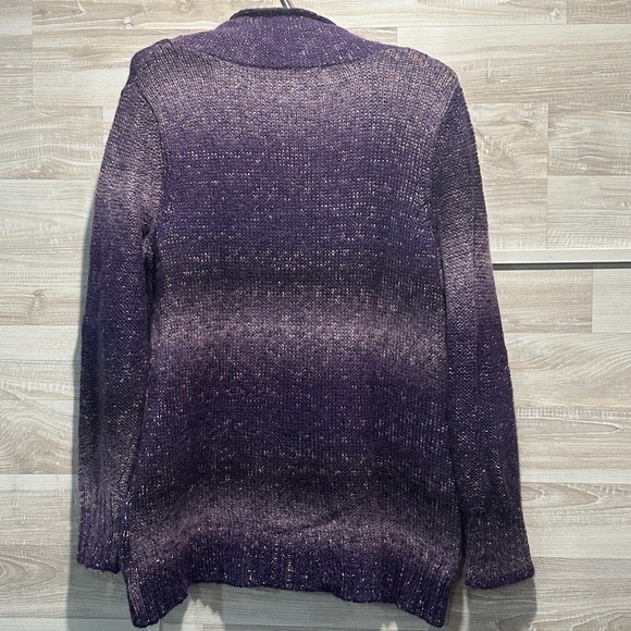 Purple Gradient Sweater - Picture 2 of 9